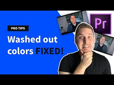 How to FIX Washed Out Colors in Premiere Pro export!
