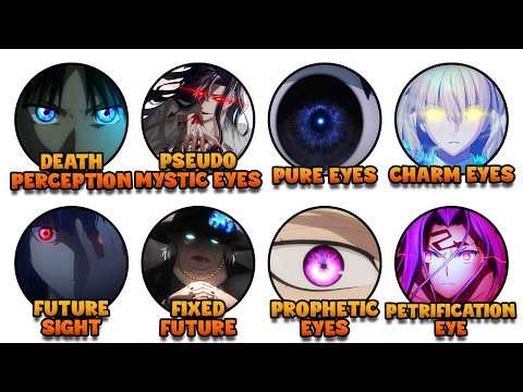 Every Mystic Eye in the Type-Moon Universe Explained | Fate Series (FGO)