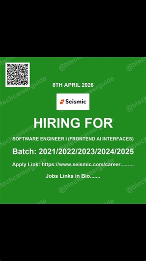 🔥 Freshers & Experienced Jobs 2026 | 30 LPA 💸 | Software Engineer & Intern Roles 🚀