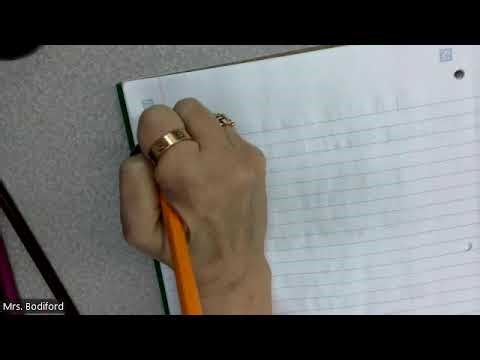 Lesson 8.5 Journal Lesson