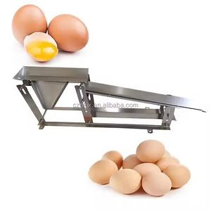 [Hot Item] Commercial Egg White and Yolk Separating Machine Rotatable Egg Beater Stainless Steel Egg Separator