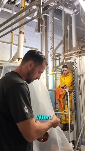 1.5K views | Prepping the flange connection #ProServicePlumbing #plumbing | Pro Service Plumbing | Facebook