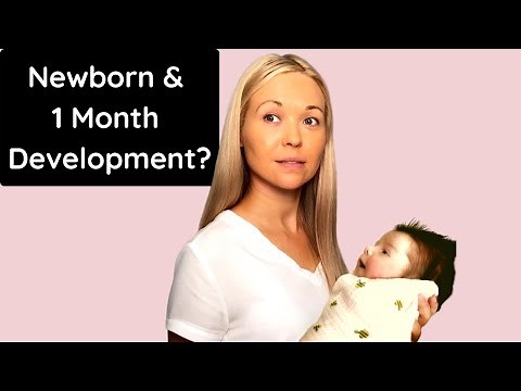 Newborn & 1 Month Old Baby Developmental Milestones & Red Flags In Development