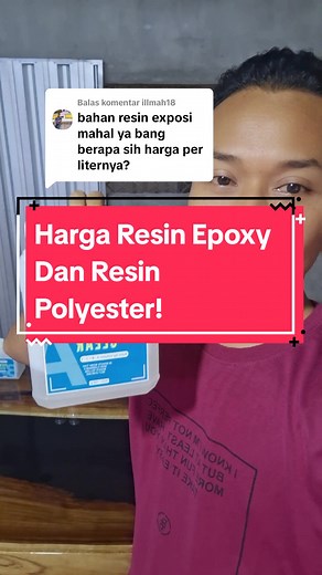 Harga Resin Epoxy dan Polyester!
