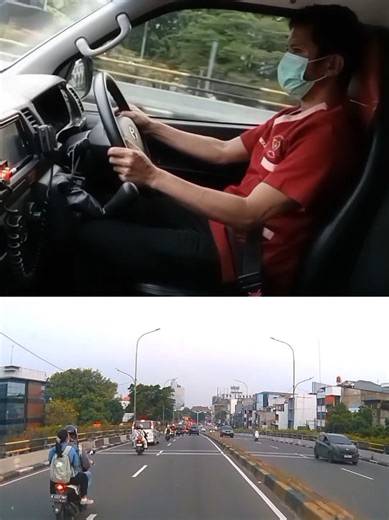 17:10 WIB - Flyover Senen Jakarta Pusat #SecretDriver #AmbulansJakarta #AmbulansHiace #Flyover #JakartaPusat