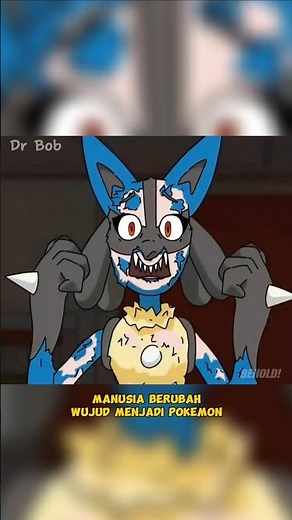 SCP-5254 ketika manusia berubah wujud menjadi pokemon #shorts