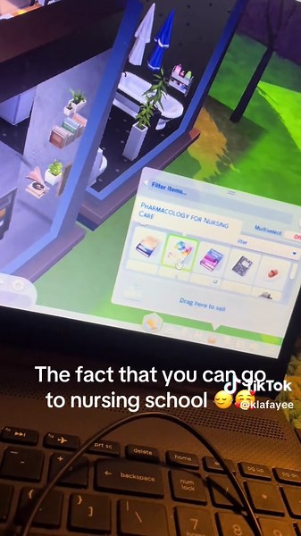 Explore Nursing School in Sims 4 Mod Gameplay