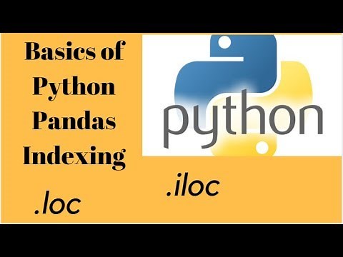 Basics of Python Pandas Indexing with .loc and .iloc: