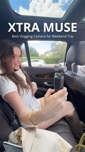 The XTRA MUSE came on a girl's trip — and captured everything 🌴 #vlogcamera #xtramuse #girlfriend