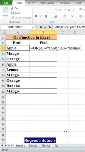 🔥Interview Question How to use OR Function in Excel 🔥 #excel #exceltips #exceltutorial