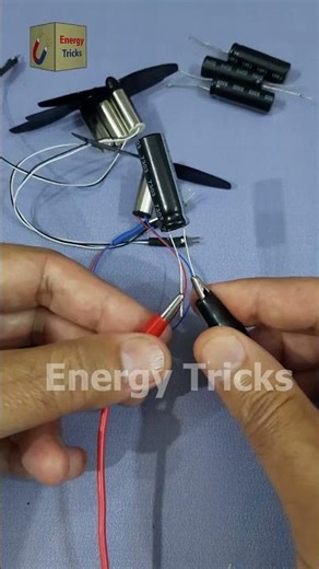 Testing a Drone Motor Without a Battery 😳⚡ #shorts