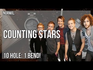 How to play Counting Stars by OneRepublic on Diatonic Harmonica 10 Holes (Tutorial)