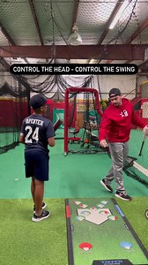 💢Balance and Direction💢 the sooner players learn this balance and direction hack the sooner the contact quality and adjustability will improve! “The swing will follow the head”#hittingdoneright #hittingtips #hittinghack #baseballtips #softballhitting | hitting_done_right_hdr