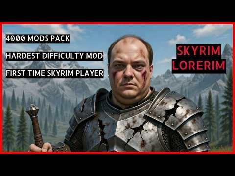 Cant Even Reach LVL 2 - HARDEST DIFFICULTY MOD - SKYRIM LORERIM - Part 2