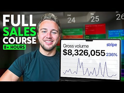 8 Hours of High Ticket Sales Training from a $8M Closer (FULL COURSE)