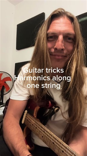 Guitar tricks, harmonics along one string. For online lessons message mnmguitarlessons@gmail.com or go to www.martinmickels.com #guitartutorial #guitartutor #guitar #guitarlessons #guitartuition #guitarsolo #guitarlessonsonline #guitarist #guitarinstrumental #guitartechniques #jazzguitar #guitartheory #guitartok #shredguitar #rockguitar #metalguitar #electricguitar #guitaristsoftiktok #guitartricks #harmonics #stevestevens #billyidol
