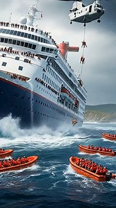7.1K views · 15 reactions | Massive Cruise Ship Sinks Amid Violent Storm! | Asha Akter | Facebook