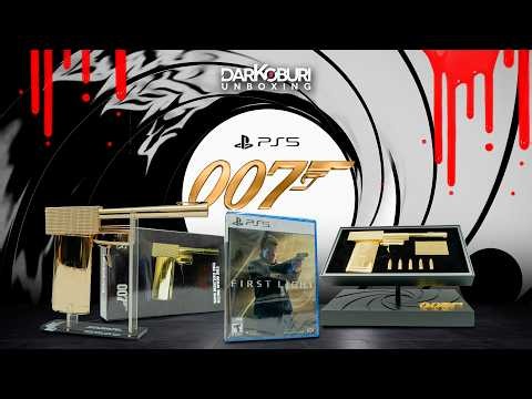 James Bond 007: Golden Gun & PS5 Collector's Edition x Factory Entertainment - Darkoburi Unboxing