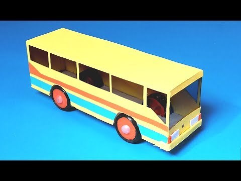 How to make a bus from recycled materials