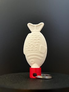 Soy Fish Keychain - Etsy