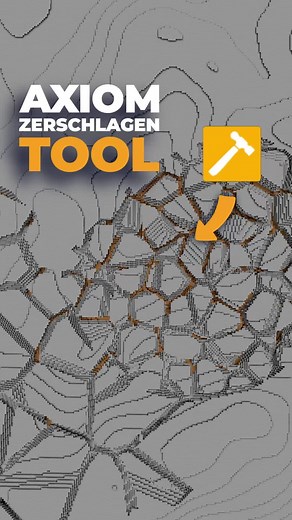 Axiom Zerschlagen Tool 🔨 #minecraft #ethicbuilds #building #axiom
