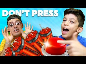 Jason and Alex Don't Press the Button in ROBLOX!!