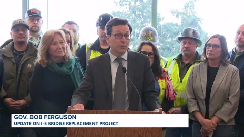 Gov. Bob Ferguson shares I-5 Bridge Replacement project update | Full news conference