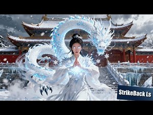 Ice Kung Fu Goddess Unleashes Snow Bursts from Her Fingertips and Shatters Enemy in an Instant