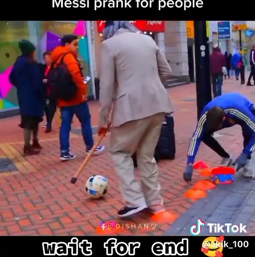 Lionel Messi Old Man Prank Revealed in Public