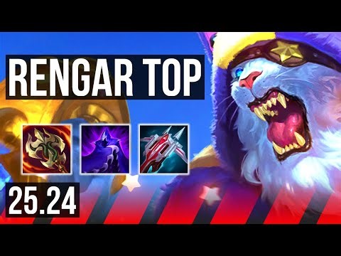 RENGAR vs YONE (TOP) | 4k gold comeback | KR Master | 25.24