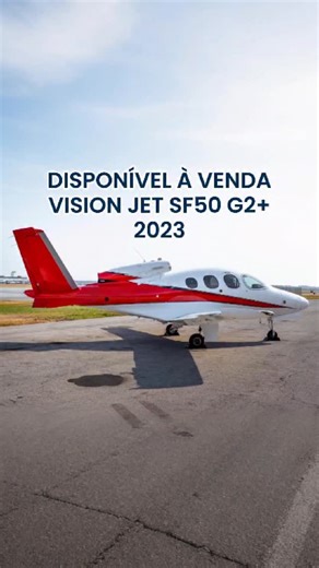 À VENDA | CIRRUS VISION JET SF50 G2 | ANO: 2023 | FINANCIAMENTO DISPONÍVEL Belíssimo Cirrus Vision Jet SF50 G2 com apenas 639 horas totais Motores inscritos no Programa TAP Blue Programa JetStream até 2026 Aeronave meticulosamente bem mantida Sem histórico de danos Equipado com Garmin G3000 Configurado com 7 assentos Pronto para entrega Pronto para o trabalho Aviônicos e Equipamentos Adicionais: Garmin G3000 Perspective Touch Elite package includes: Enhanced Awareness Pro Pilot Premium Luxury P