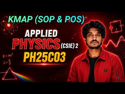 K Map Simplify(SOP & POS)| Applied Physics 2-PH25C03