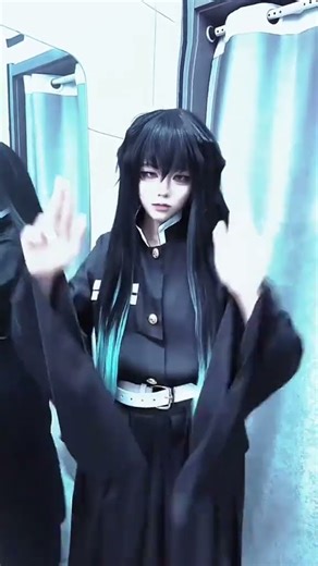 Muichiro Tokito cosplay dance #cosplay #muichiro #dance