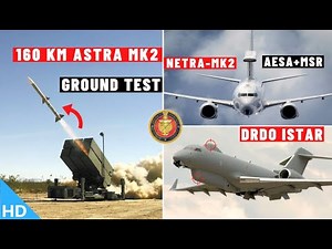 Indian Defence Updates : Astra Mark-II Test,Netra MK2 Update,4 DRDO ISTAR Deal,4 Heron Mark 2 Lease