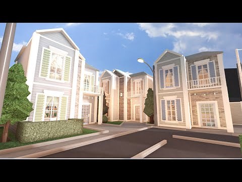 Town Houses | Bloxburg Town Series