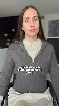 Paralysis doesn’t stop at walking. A lot of what I deal with is invisible💙 #disabilityawareness