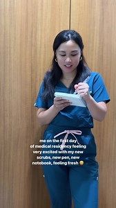 Rekindle the excitement of your first day at work with MoveTech® Performance Scrubs! 😁😉 Try them today and experience that same thrilled feeling. | White Coat Manila