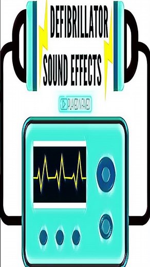 Defibrillator Sound Effect / Sounds Of A Hospital Defibrillators Machine #shorts