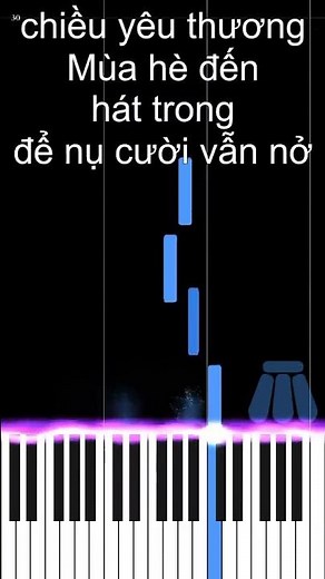 PIANO MƯA HÈ #pianotutorial