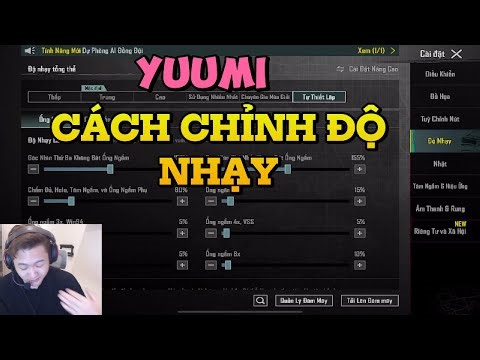 YUUMI SHARES HOW TO ADJUST PUBGMOBILE SENSITIVITY