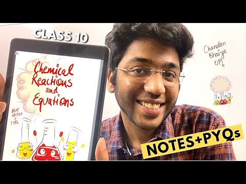 Chemical Reactions and Equations Notes with PYQs | CBSE Class 10