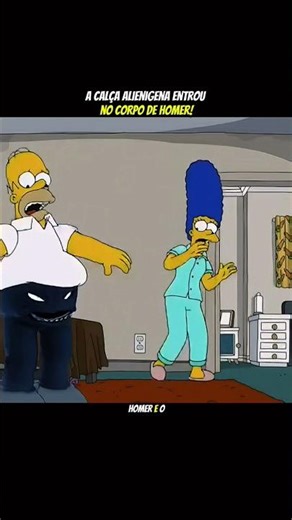 Homer's Alien Pants #simpsons #thesimpsons #cartoon #viral #video #shorts #foryou #fyp