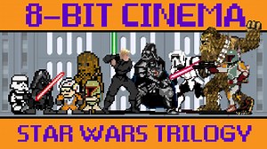 The Original Star Wars Trilogy Retold as an Old-School 8-Bit Animated Video Game
