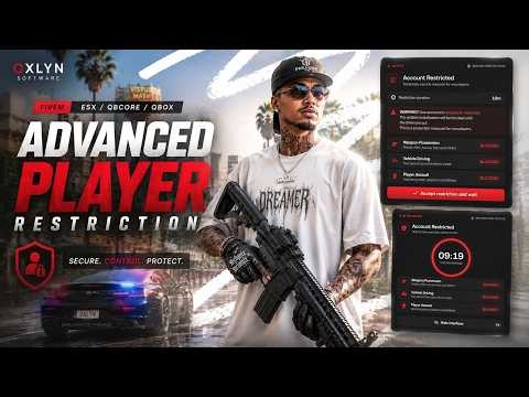 FiveM Script | Advanced Player Restriction [ESX/QBCORE/QBOX]