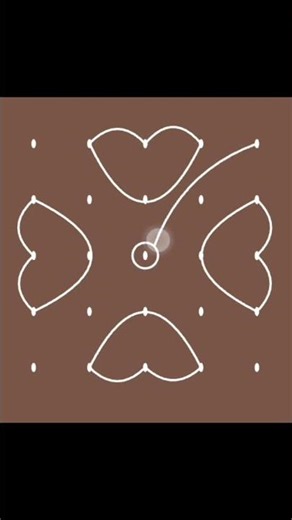 Daily Easy Kolam Muggulu Beginners ‪@CRRangoli‬