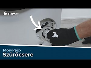 Hogyan cserélje ki a mosógép szűrőjét? - FixPart