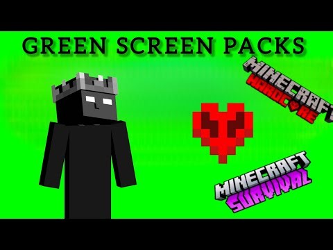 10+ Green Screen Packs For Minecraft #greenscreen #minecraft #greenscreen packs