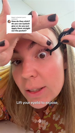 Ever wondered how pre-glued clusters work? We've got you covered! Our easy-to-use lashes are designed for a seamless application. No glue, no mess! Get ready to level up your lash game. What's holding you back from trying them? | Doll Face Brow & Make-up Studio