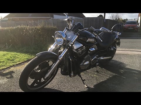 Harley Davidson VRod - adding forward controls: A dual control Harley!