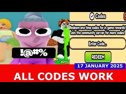*ALL CODES WORK* PRANK THE TEACHER ROBLOX | JANUARY 17, 2025